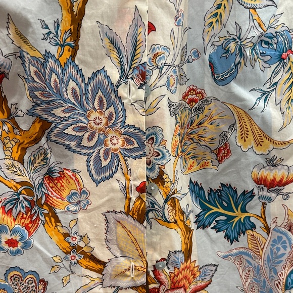 Etro Multicolor Floral Button Down Shirt - Picture 3 of 4